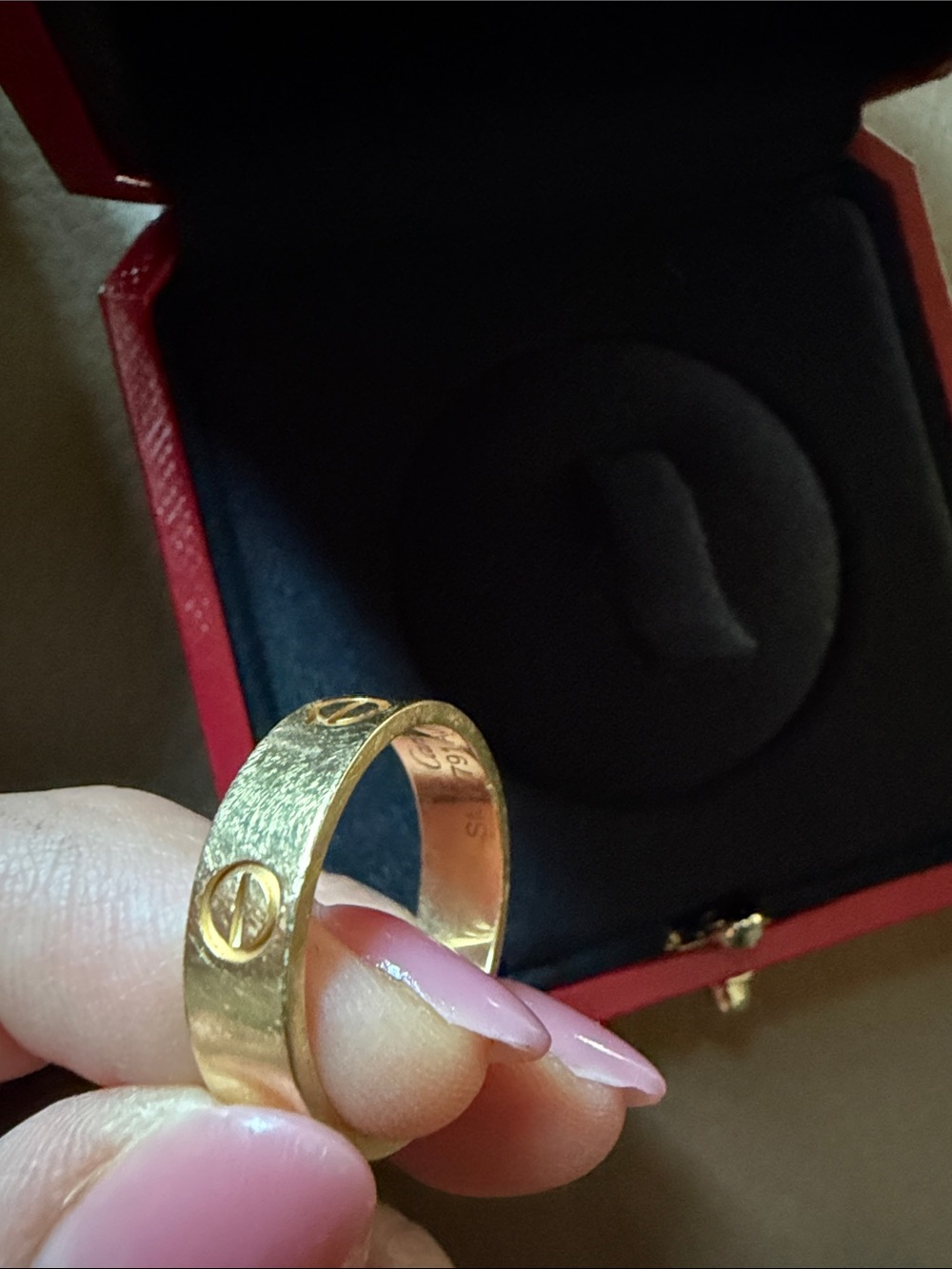 Cartier  LOVE Gold Ring - Picture 7 of 8